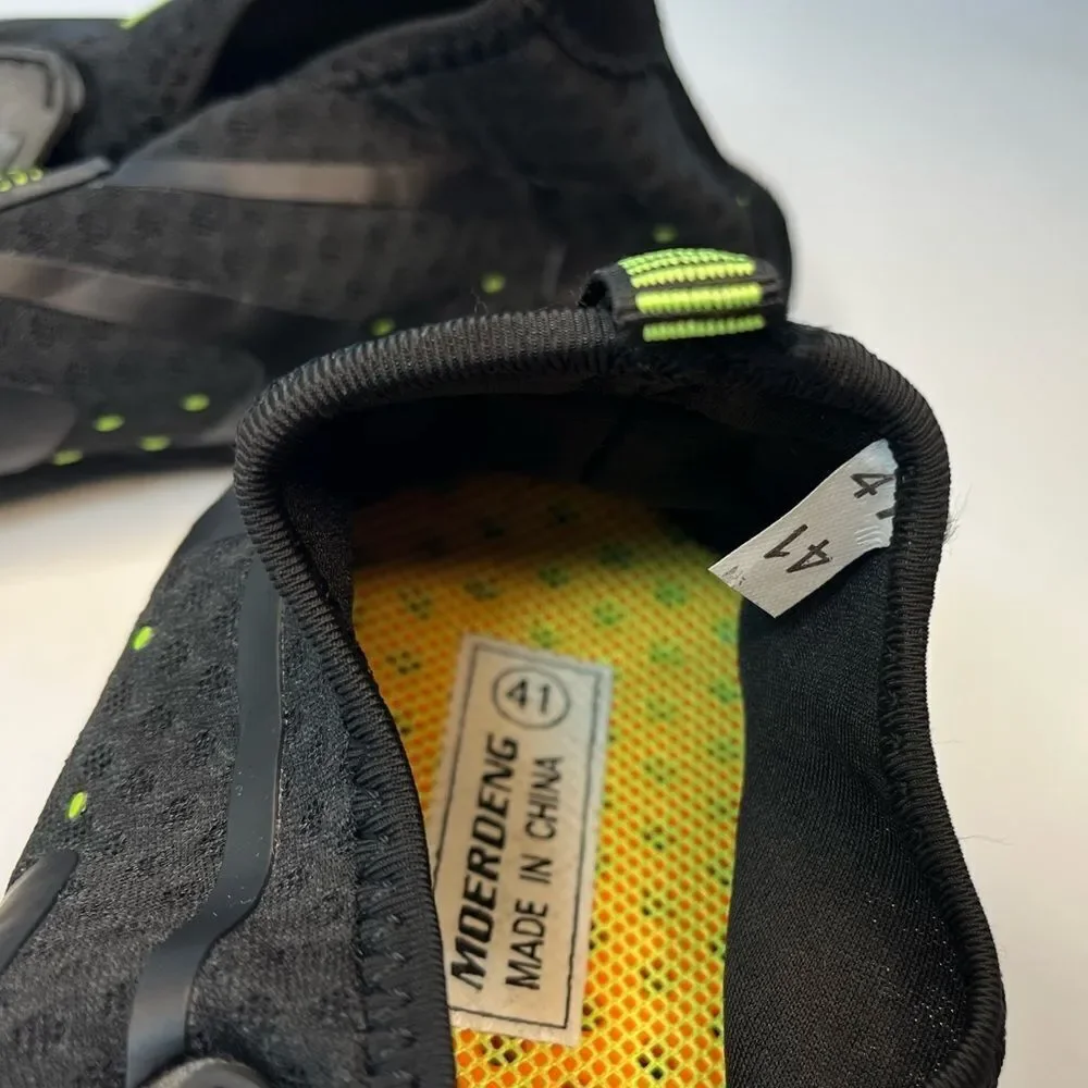 🔥4/$25 NEW ADULT BUNGEE STRAP WATER SHOE/AQUA SOCKS, XL